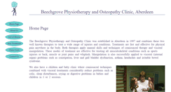 Desktop Screenshot of beechgroveclinic.co.uk